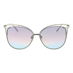 Gray Metal Sunglasses