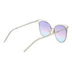 Gray Metal Sunglasses