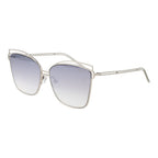 Gray Metal Sunglasses