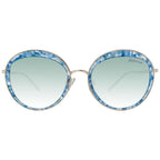Blue Metal Sunglasses