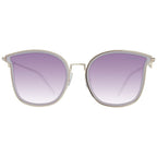 Beige Metal Sunglasses