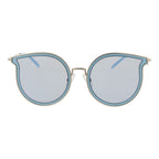 Blue Metal Sunglasses