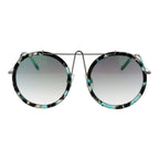 Multicolor Metal Sunglasses