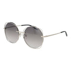 Gray Metal Sunglasses
