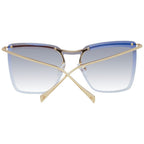 Gray Metal Sunglasses