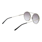 Gray Metal Sunglasses