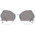 Gray Metal Sunglasses