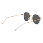 White Metal Sunglasses