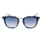 Blue Metal Sunglasses