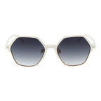 White Acetate Sunglasses
