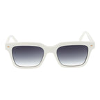 White Acetate Sunglasses