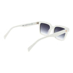 White Acetate Sunglasses