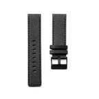 Black Leather Dress Watch