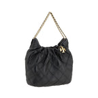 Black Calf Leather Bos Taurus Shoulder Bag