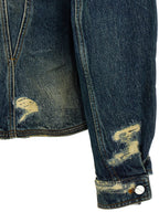 Blue Cotton Denim Jacket