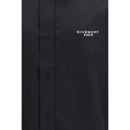 Black Cotton Dress Shirt