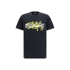 Black Cotton T-Shirt