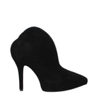 Black Leather Ankle Boots