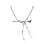 Black Polyester Women's Swimsuit