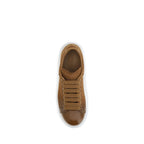 Brown Calf Leather Bos Taurus Chunky Sneakers