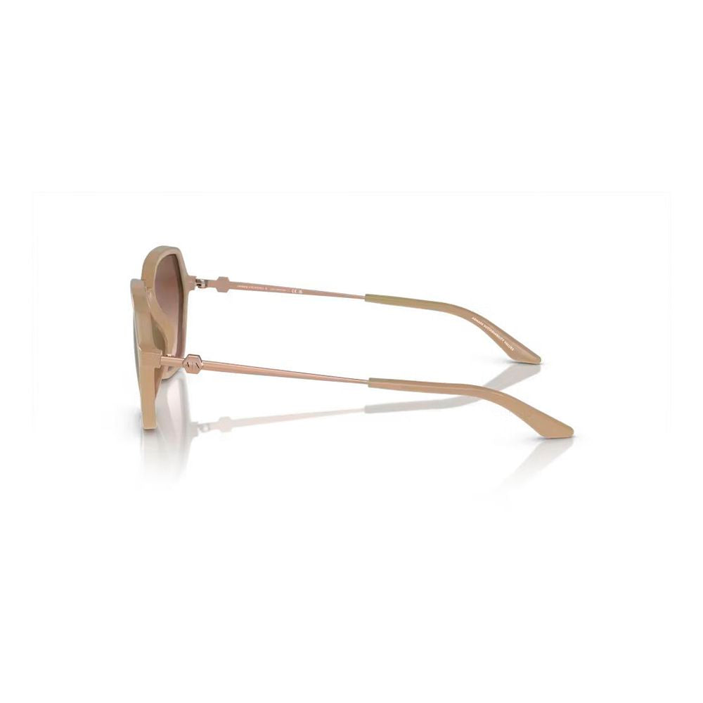 Brown Injected Sunglasses