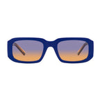 Blue Injected Sunglasses