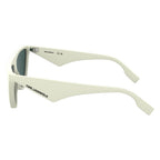 White Injected Sunglasses