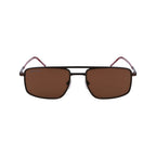 Brown Metal Sunglasses