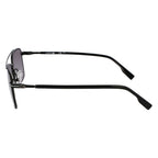 Black Metal Sunglasses