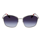 Gray Metal Sunglasses