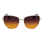Gold Metal Sunglasses
