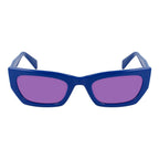 Blue Injected Sunglasses