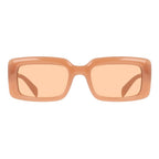 Brown Injected Sunglasses