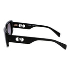 Black Injected Sunglasses