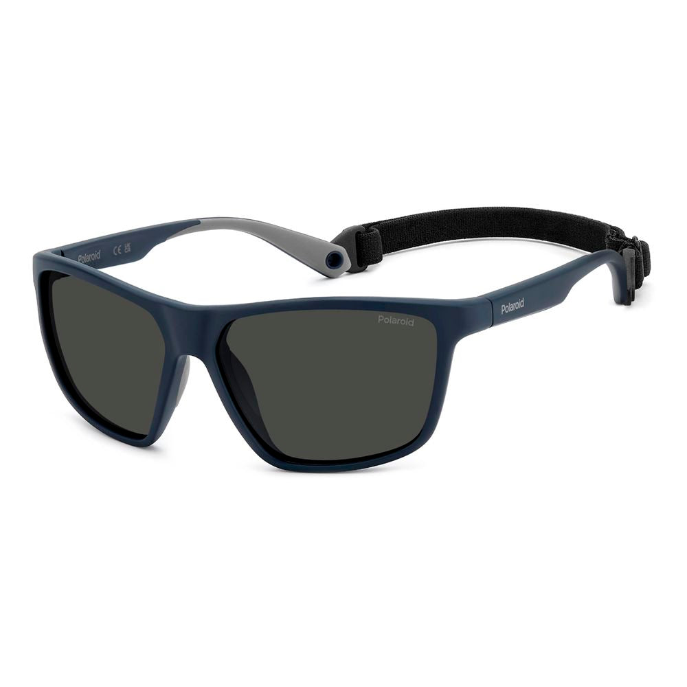 Blue Polycarbonate Sunglasses
