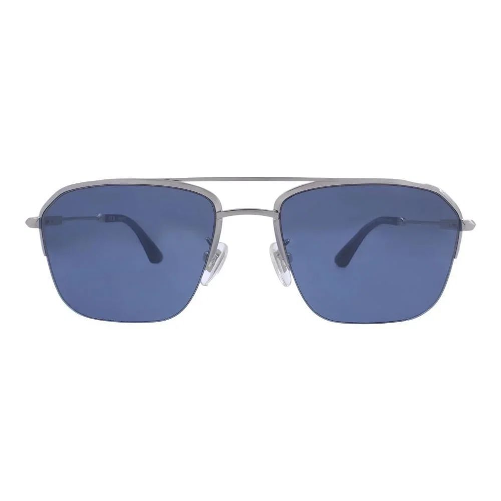 Gray Metal Sunglasses