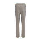 Bicolor Cotton Chino Pants