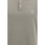 Bicolor Cotton Polo Shirt
