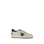 Gray Calf Leather Bos Taurus Sneakers