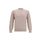 Beige Cotton Sweatshirt