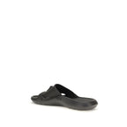 Black Rubber Sandals