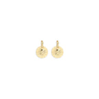 Gold Brass Earrings
