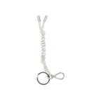 White Recycled Polyamide Keychain