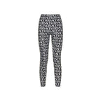 Black Elastane Leggings