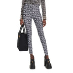 Black Elastane Leggings