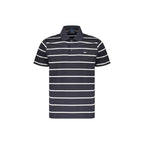 Blue Cotton Polo Shirt