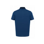 Blue Cotton Polo Shirt