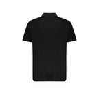 Black Cotton Polo Shirt