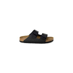 Black Synthetic Slippers