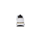 White Polyethylene Low Top Sneakers